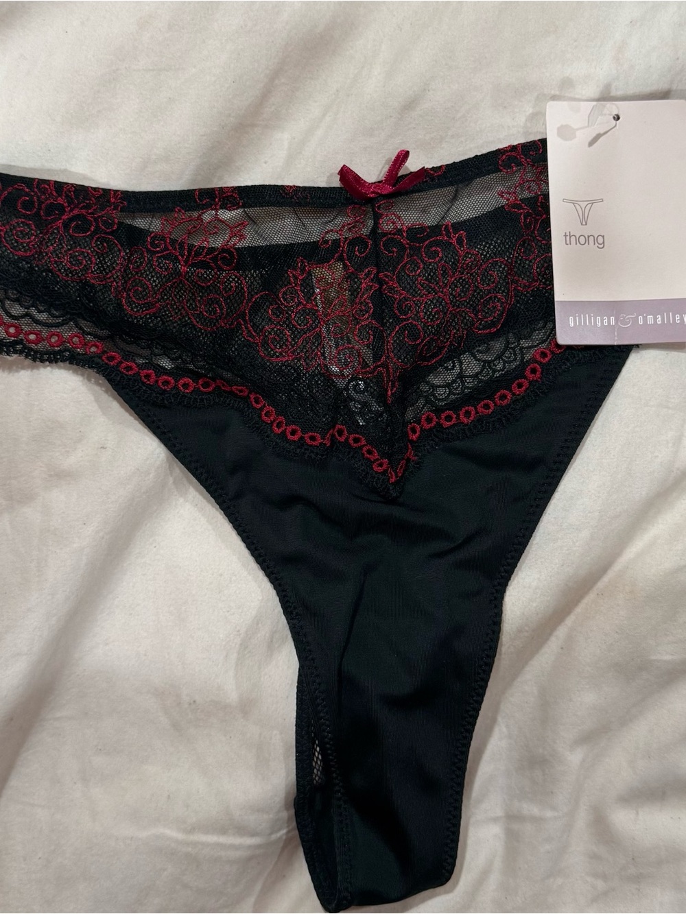 Set of 5 NWT Gillian & O’Malley Thong Panties - Picture 2 of 5